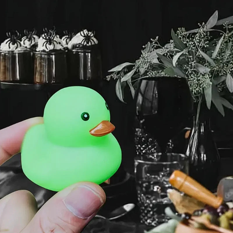 (BULK)YOU'VE BEEN DUCKED! Green Rubber Ducks,