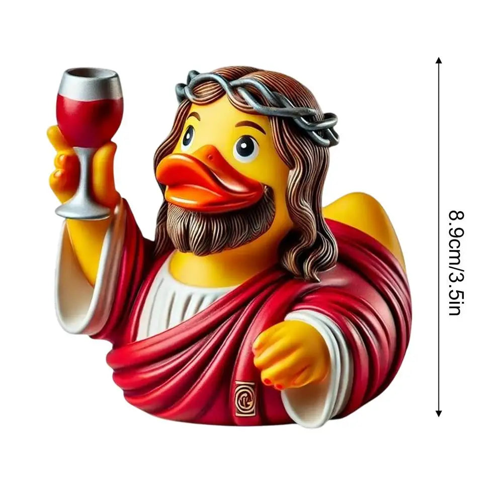 YOUVE BEEN DUCKED! 3pc Jesus(religious) duck