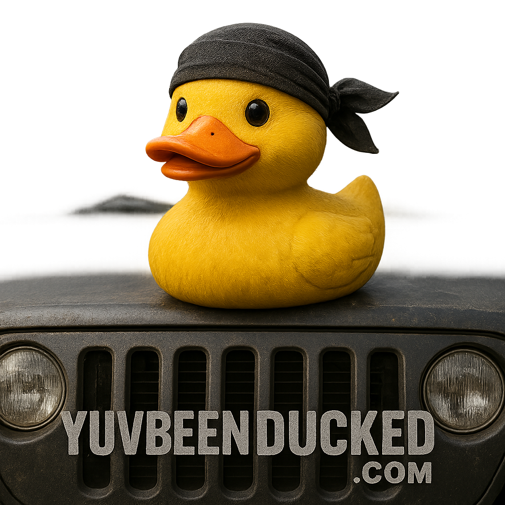 YOU'VE BEEN DUCKED