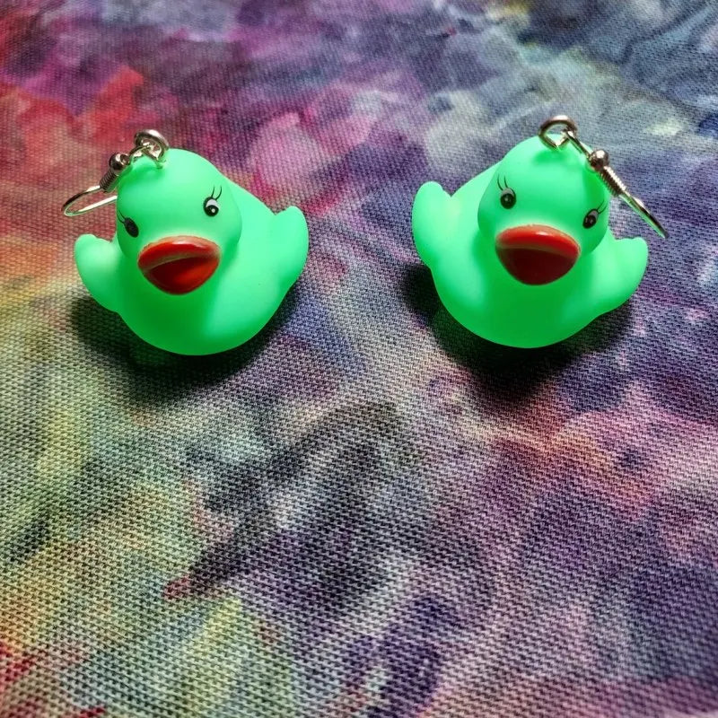 YOU'VE BEEN DUCKED Earrings Cute Birthday Gift