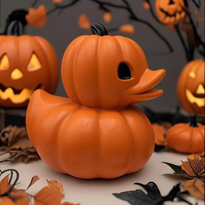 YOU'VE BEEN DUCKED!! Orange Pumpkin Duck