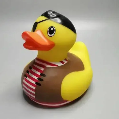 Cartoon Superman Pirate Doctor Nurse Rubber Duck Squeezing Ducks Stress Relieving Toys Bath Swimming Pool Decorations Kids Gifts