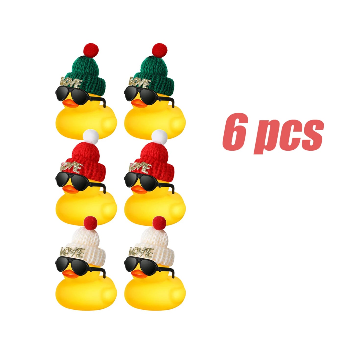 (BULK)YOUVE BEEN DUCKED Christmas Ducks 6c,12c,24c