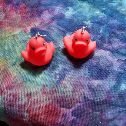 YOU'VE BEEN DUCKED Earrings Cute Birthday Gift