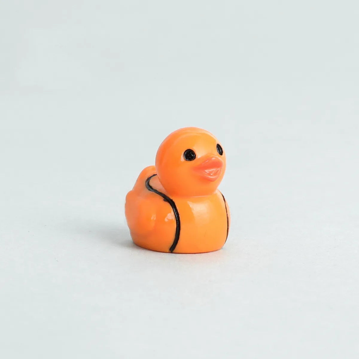 The Ball Duck desk decorative figurines 50/100PCS mini ducks Resin Car decorative DIY Accessories Football Basketball duck