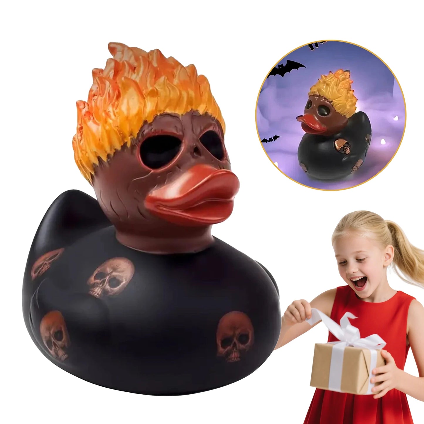 YOUVE BEEN DUCKED!  Resin Fire duck