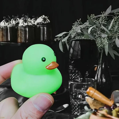 (BULK)YOU'VE BEEN DUCKED! Green Rubber Ducks,