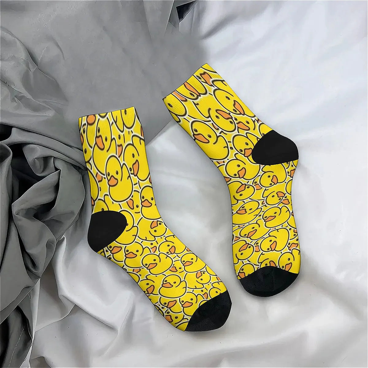 YOU'VE BEEN DUCKED! duck novel casual socks