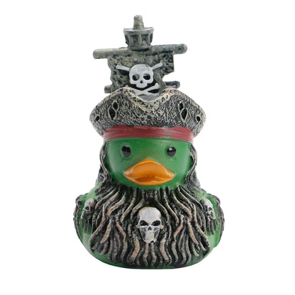 Pirate Ship Duck Scary Alien Duck Statue Creative Desktop Decoration Funny Car Dashboard & Desk Decor, Cool Gift for Adults New