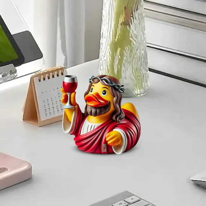 YOUVE BEEN DUCKED! 3pc  Jesus(religious) duck