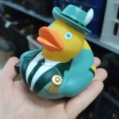 Cartoon Superman Pirate Doctor Nurse Rubber Duck Squeezing Ducks Stress Relieving Toys Bath Swimming Pool Decorations Kids Gifts