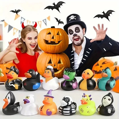 YOU'VE BEEN DUCKED! 8pc,12pc Halloween Ducks