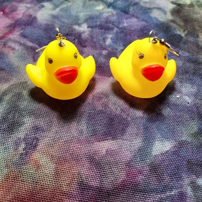 YOU'VE BEEN DUCKED Earrings Cute Birthday Gift