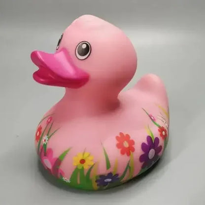 Cartoon Superman Pirate Doctor Nurse Rubber Duck Squeezing Ducks Stress Relieving Toys Bath Swimming Pool Decorations Kids Gifts