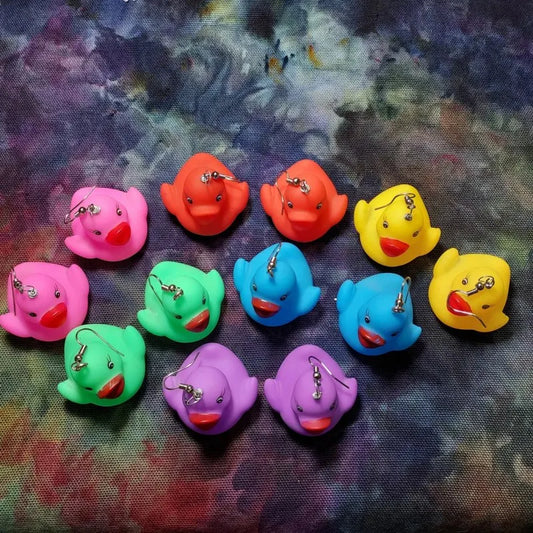 YOU'VE BEEN DUCKED Earrings Cute Birthday Gift