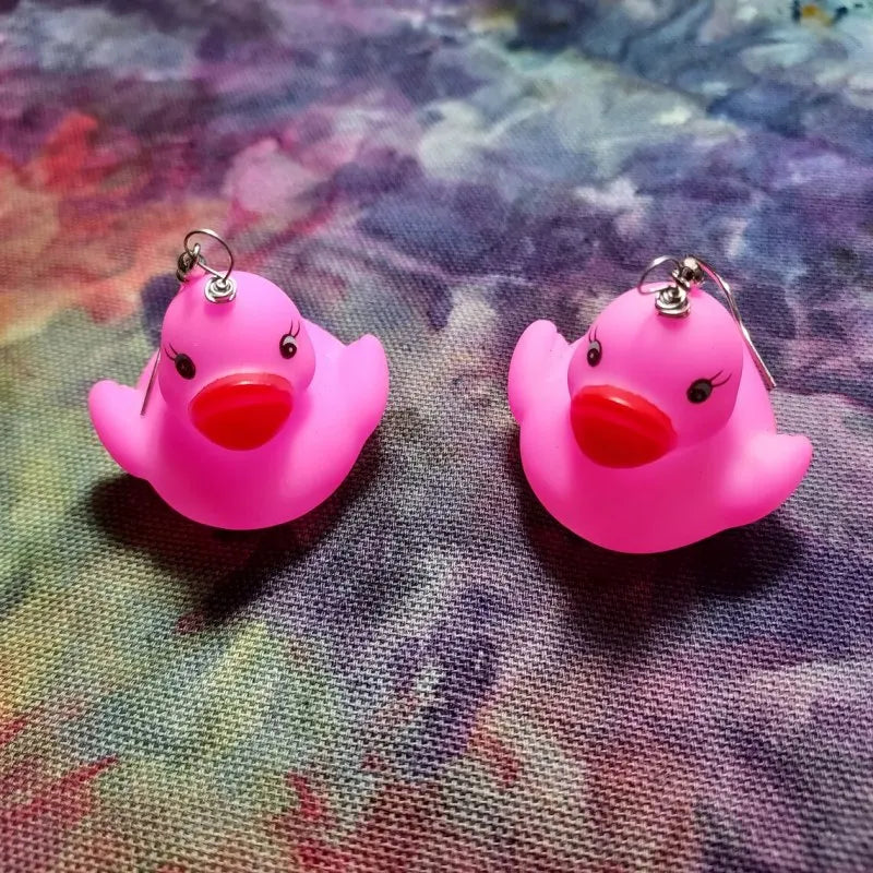 YOU'VE BEEN DUCKED Earrings Cute Birthday Gift