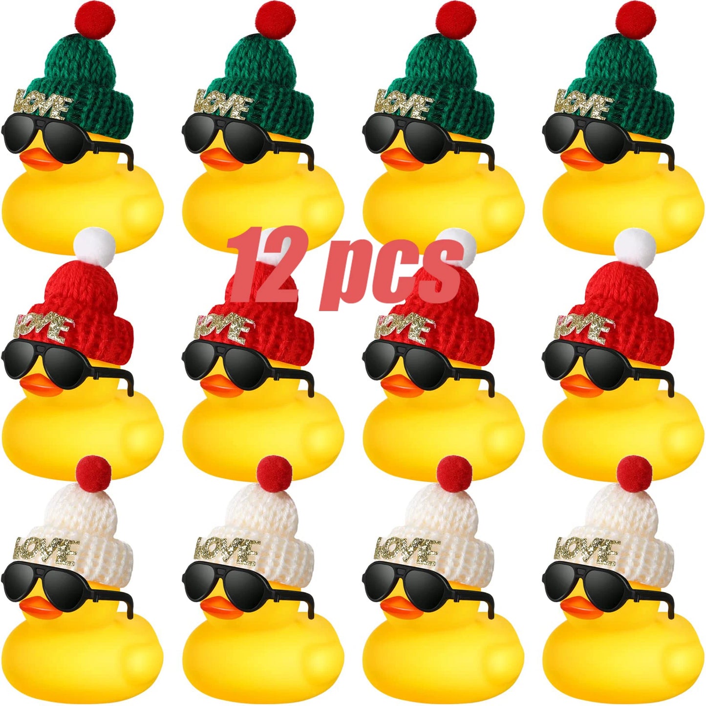 (BULK)YOUVE BEEN DUCKED!Love Ducks 6pc, 12pc, 24pc
