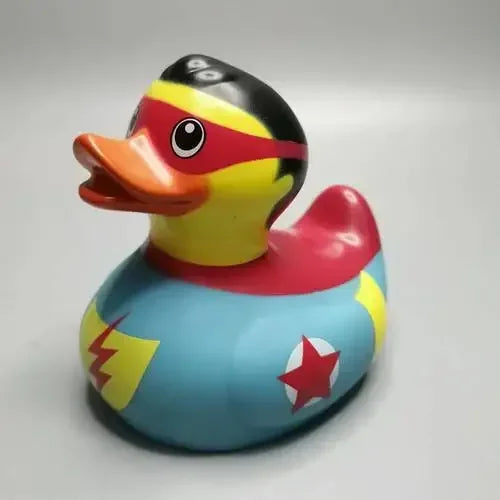 Cartoon Superman Pirate Doctor Nurse Rubber Duck Squeezing Ducks Stress Relieving Toys Bath Swimming Pool Decorations Kids Gifts