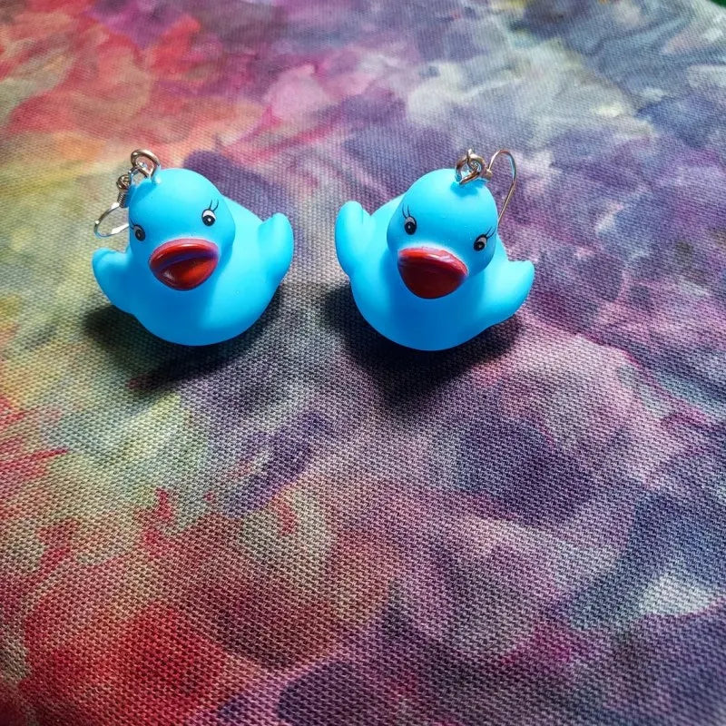 YOU'VE BEEN DUCKED Earrings Cute Birthday Gift